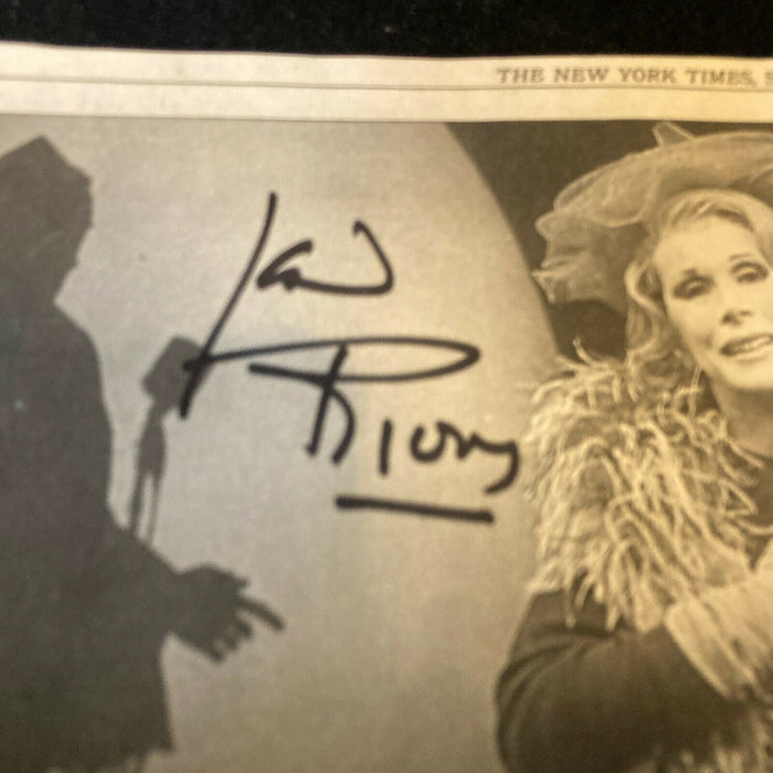 Joan Rivers Signed Autographed Photo With JSA COA