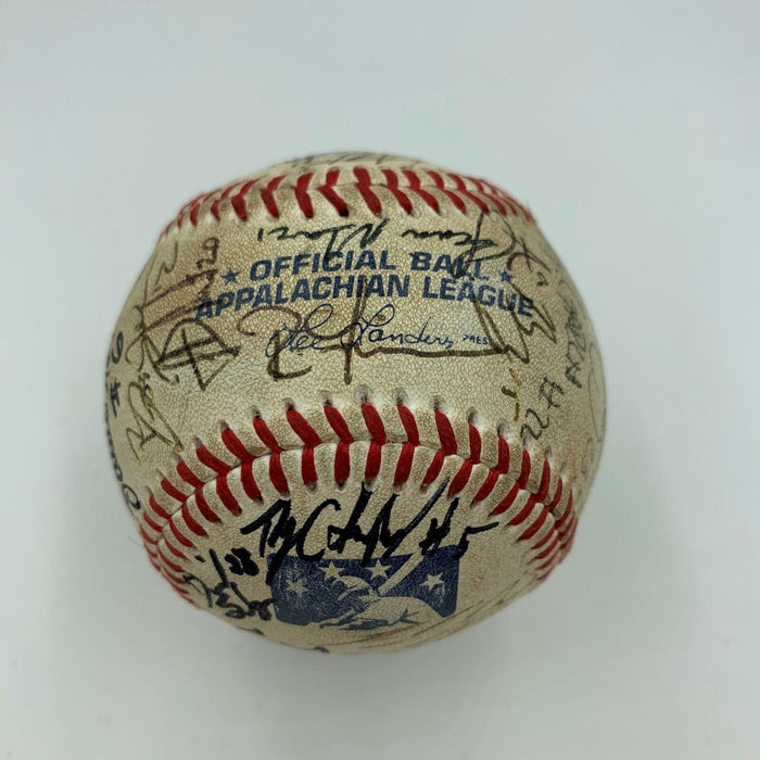 Jose Altuve JD Martinez Pre Rookie Astros Minor League Team Signed Baseball JSA