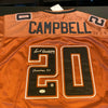 Earl Campbell 1977 Heisman Signed Texas Longhorns College Jersey JSA COA