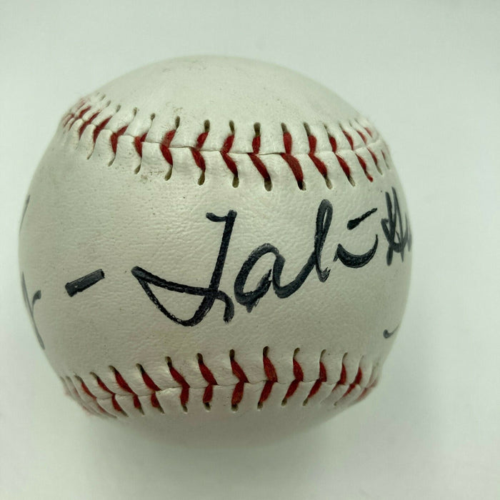 Tab Hunter Joe Hardy Damn Yankees Signed Baseball PSA DNA COA Movie Star