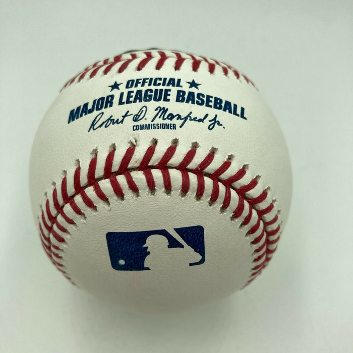 A. J. Pierzynski 2005 World Series Champs Signed Baseball Beckett COA