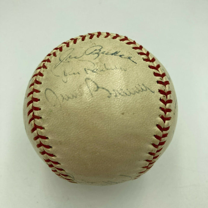 Sandy Koufax Don Drysdale 1964 Los Angeles Dodgers Team Signed Baseball JSA COA