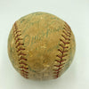 Nellie Fox 1954 Chicago White Sox Team Signed Baseball JSA COA