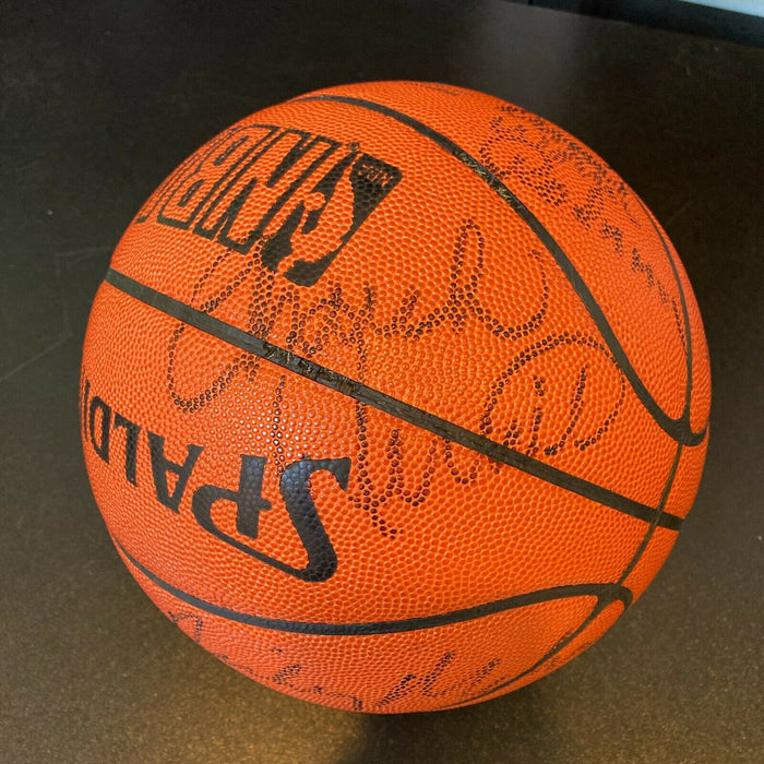 1987-88 Detroit Pistons Eastern Conference Champs Team Signed NBA Basketball JSA