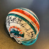 2000 Miami Dolphins Team Signed Riddell Mini Helmet
