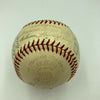 Roger Maris Rookie 1957 Cleveland Indians Team Signed Baseball JSA COA