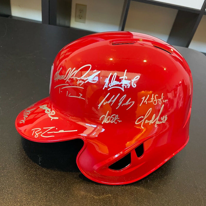 2019 Washington Nationals World Series Champs Team Signed Helmet Fanatics & MLB