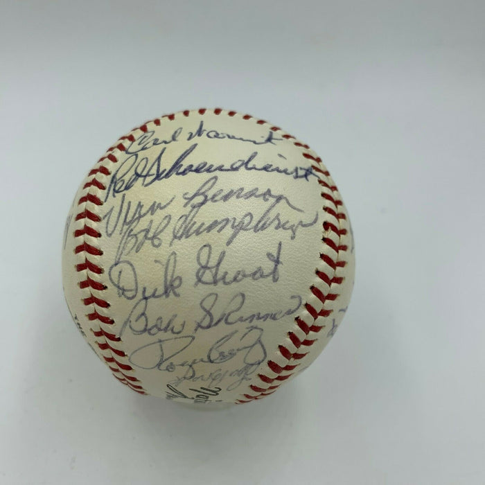 1964 St. Louis Cardinals World Series Champs Team Signed NL Baseball JSA COA
