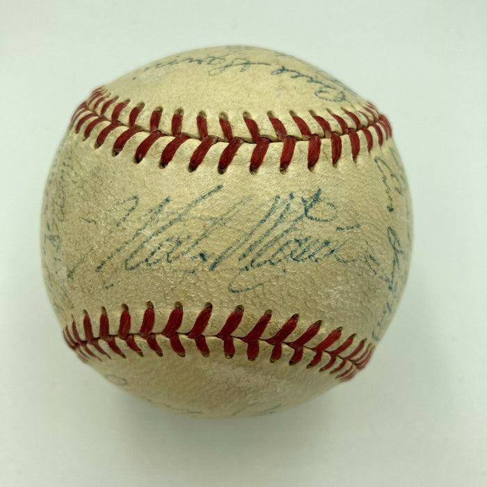 1951 St. Louis Cardinals Team Signed National League Baseball Stan Musial JSA