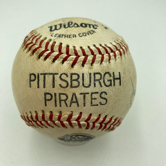 George Kelly Ed Roush Billy Terry Hall Of Fame Multi Signed Baseball JSA COA