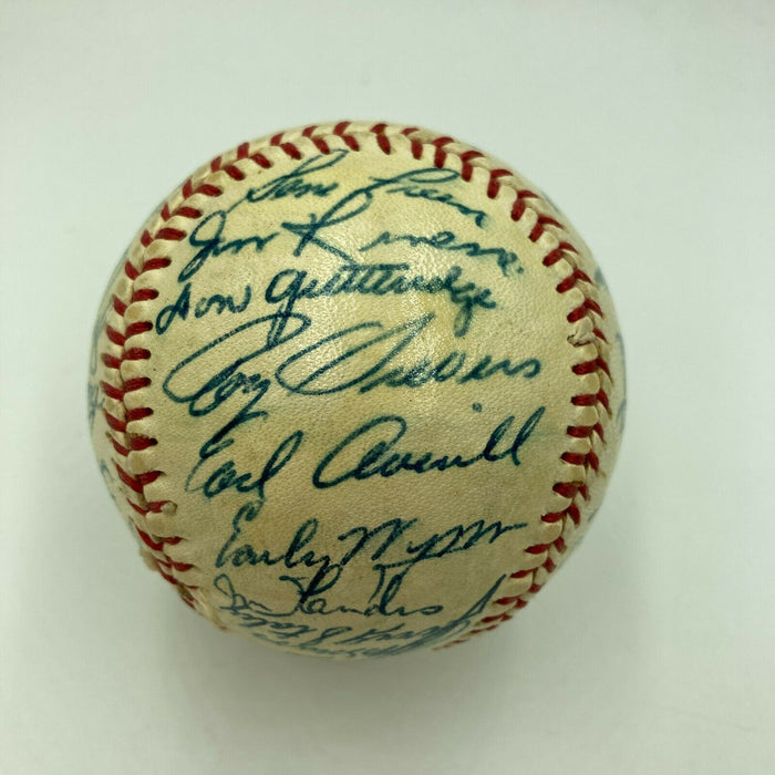1952 Chicago White Sox Team Signed Autographed Baseball With Nellie Fox