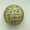 1952 Chicago White Sox Team Signed Autographed Baseball With Nellie Fox