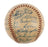 1953 New York Yankees World Series Champs Team Signed Baseball Mickey Mantle BAS