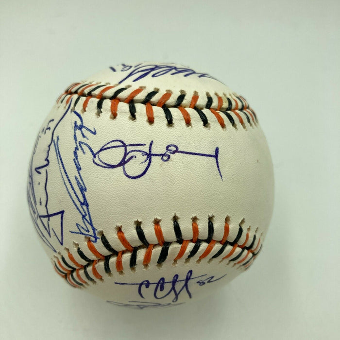 2007 All Star Game Signed Baseball Ichiro Suzuki Justin Verlander MLB Authentic