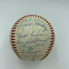 Nice 1959 Cleveland Indians Team Signed Baseball Joe Gordan With JSA COA