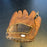Lonny Frey Signed 1930's Game Model Glove With Handwritten Letter JSA COA