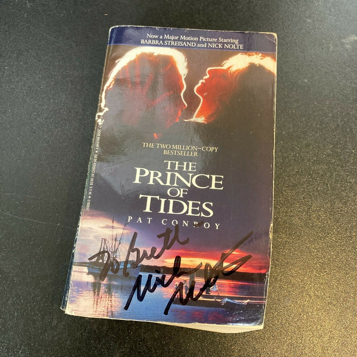 Nick Nolte The Prince Of Tides Signed Autographed Book With JSA COA
