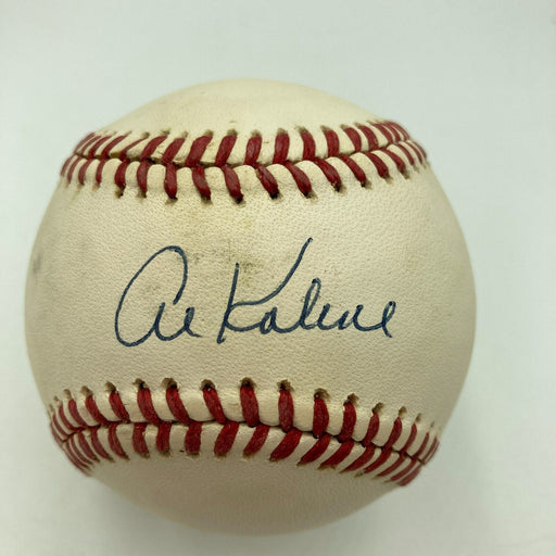 Al Kaline Signed Official American League Baseball JSA COA