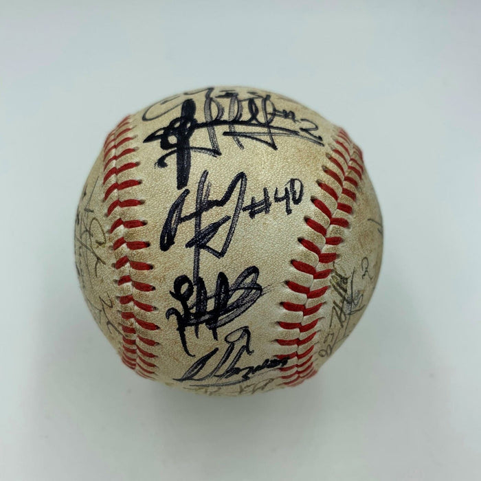 Jose Altuve JD Martinez Pre Rookie Astros Minor League Team Signed Baseball JSA