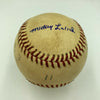 Mickey Lolich Signed Career Win No. 206 Final Out Game Used Baseball Beckett COA