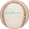 1940's Joe Dimaggio Dom Dimaggio Casey Stengel Joe Gordon Signed Baseball PSA