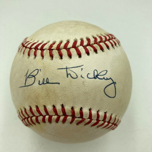 Bill Dickey Signed Official American League Baseball JSA COA