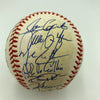 1992 Toronto Blue Jays World Series Champs Team Signed W.S. Baseball JSA COA
