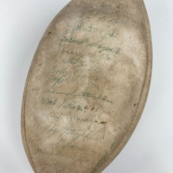 1966 Houston Oilers Team Signed Vintage Spalding AFL Game Football