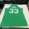 Larry Bird Signed 1985-86 Boston Celtics Game Model Jersey Upper Deck UDA COA