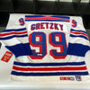 Wayne Gretzky Signed Authentic CCM New York Rangers Game Model Jersey JSA COA