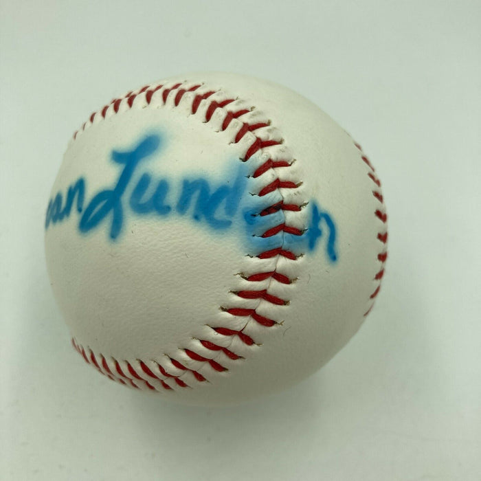 Joan Lunden Signed Autographed Baseball With JSA COA