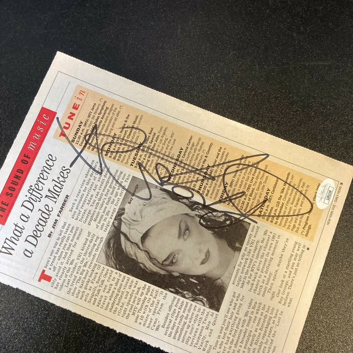 Boy George Signed Autographed Photo With JSA COA