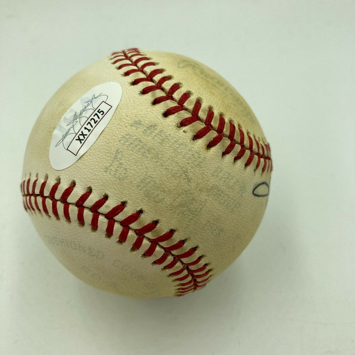 Joe Dimaggio Signed Autographed American League Baseball "To Pete" JSA COA