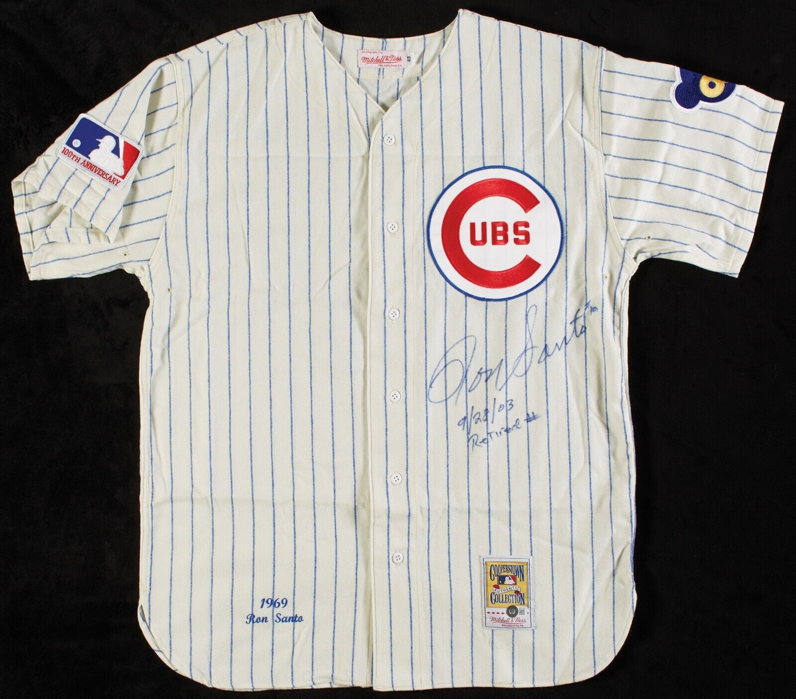 Ron Santo Chicago Cubs Pullover Home Jersey – Best Sports Jerseys