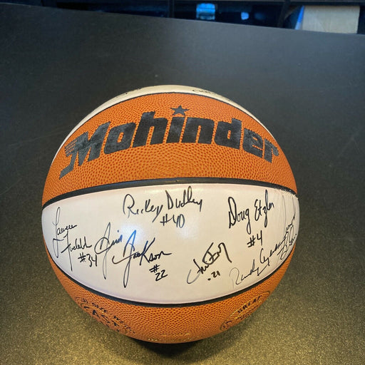 1991-92 Ohio State State Team Signed Autographed Basketball