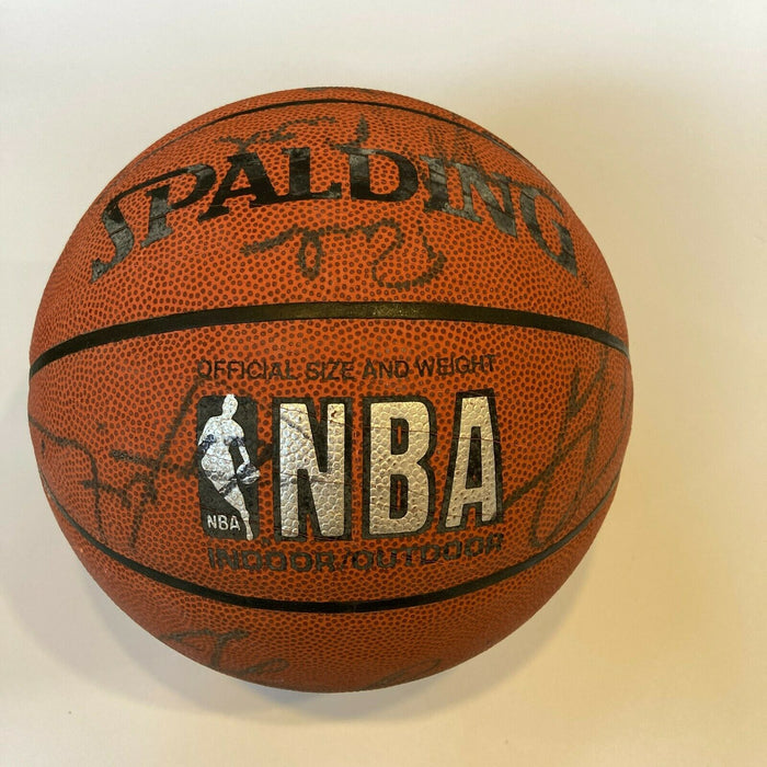 Kobe Bryant Shaq 1998-99 Los Angeles Lakers Team Signed NBA Basketball Beckett