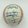 Beautiful Joe Dimaggio New York Yankees Legends Signed Baseball 24 Sigs PSA DNA