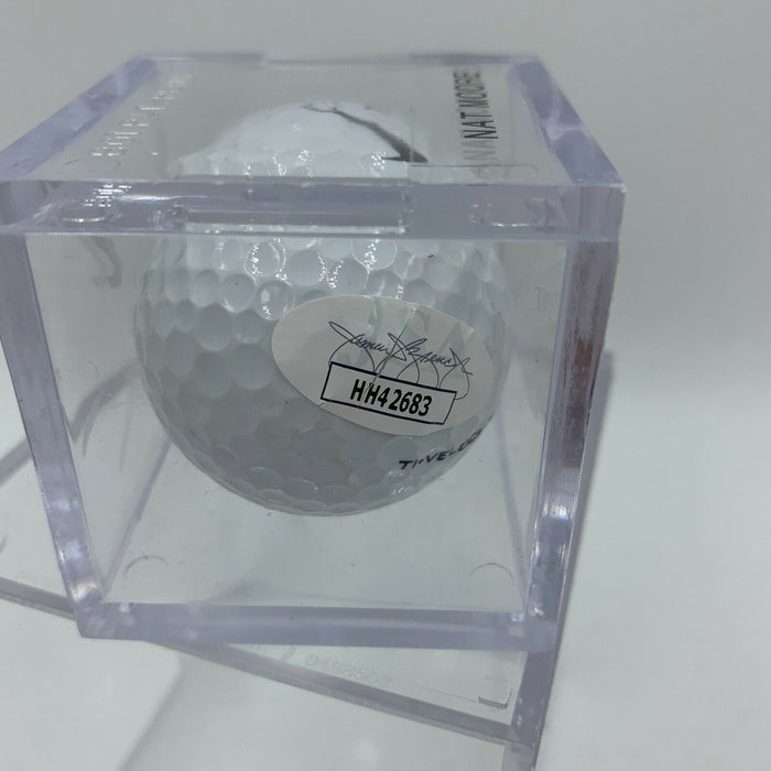 Nat Moore Signed Autographed Golf Ball PGA With JSA COA