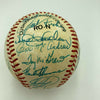 Willie Mays New York Mets Old Timers' Day Multi Signed Vintage NL Baseball JSA
