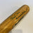 Willie Mays Ernie Banks Hall Of Fame Multi Signed Baseball Bat With JSA COA