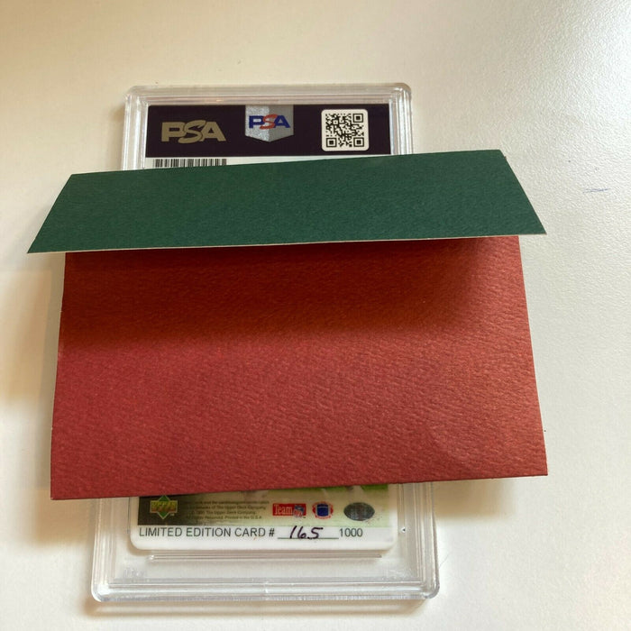 Joe Montana Signed Autographed 1995 Upper Deck Porcelain Card UDA & PSA DNA COA