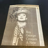 Lot Of (2) Boy George Signed Autographed Photo