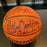 Wilt Chamberlain Kareem Abdul Jabbar Dr. J Magic Johnson Signed Basketball JSA