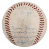 1958 New York Yankees World Series Champs Team Signed Baseball JSA COA