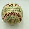 Beautiful 1956 Boston Red Sox Team Signed American League Baseball JSA COA