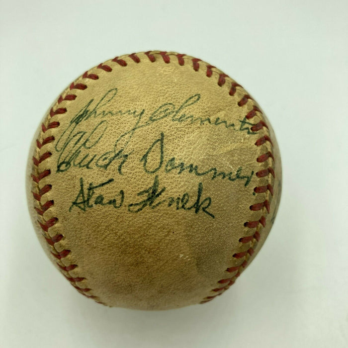 1947 Wilmington Blue Rocks Team Signed Minor League Game Used Baseball