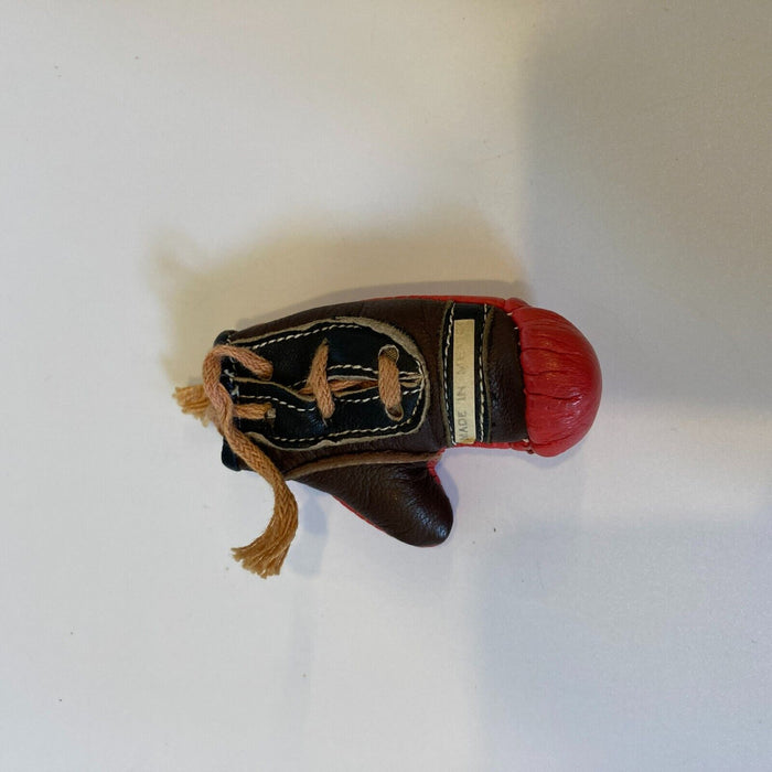 Rocky Marciano Signed Autographed Mini Boxing Glove Beckett COA