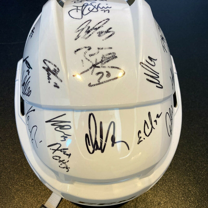 2018 Washington Capitals Stanley Cups Champions Team Signed Helmet Fanatics Holo