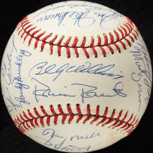 Chicago Cubs Legends Signed Baseball 23 Sigs Ron Santo Estate Beckett COA