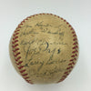 1947 NY Yankees World Series Champs Team Signed Baseball Joe Dimaggio PSA DNA